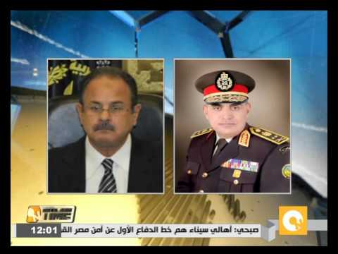 شاهد وزيرا الدفاع والداخلية يتفقدان النقاط الأمنية والكمائن في شمال سيناء