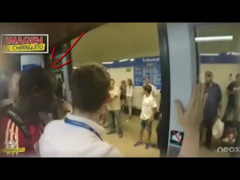 شاهد جمهور يوفنتوس يمارس العنصرية ضد رجل أسود في مترو مدريد