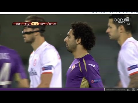 شاهد ملخص الأداء الرائع لمحمد صلاح أمام اشبيلية