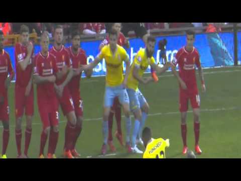 شاهد أهداف فوز كريستال بالاس على ليفربول