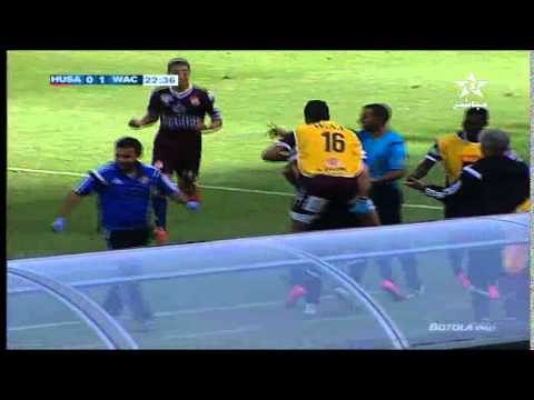 شاهد الهدف الأول لـالوداد أمام حسنية أغادير