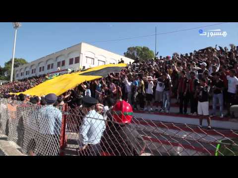 شاهد تجمعات جمهور الجيش الملكي قبل المباراة