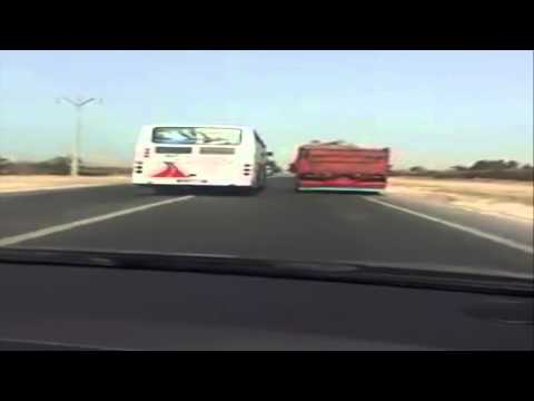 شاهد بالفيديو حافلات الموت في المغرب