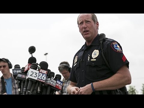 بالفيديو اعتقال 200 شخص في تكساس الأميركية