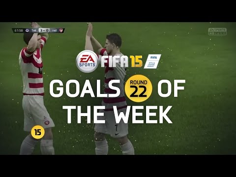 شاهد قائمة أجمل أهداف fifa 15 للأسبوع الجاري