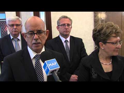 بيد الله يستقبل وفدًا من مجموعة الصداقة البرلمانية البولندية – المغربية