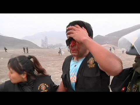 شاهد آلاف يحتلون موقعًا أثريًا في بيرو للمطالبة بسكن