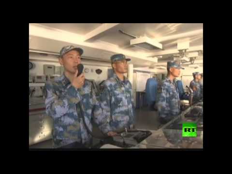 شاهد ختام التدريبات الروسية الصينية في البحر المتوسط