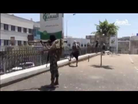 شاهد قصف غير مسبوق لعناصر الحوثي