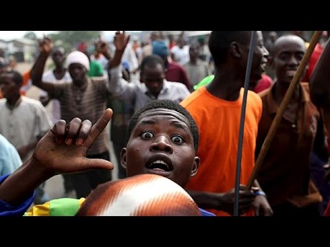 بالفيديو تجدد الاحتجاجات في مدن بوروندي