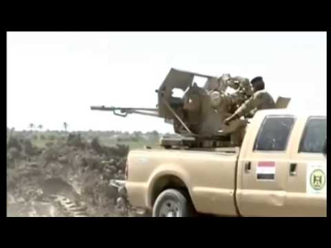 شاهد الجيش العراقي يشن عملية عسكرية لاستعادة الرمادي