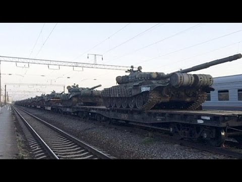 الجيش الروسي يحشد قواته بالقرب من حدود أوكرانيا