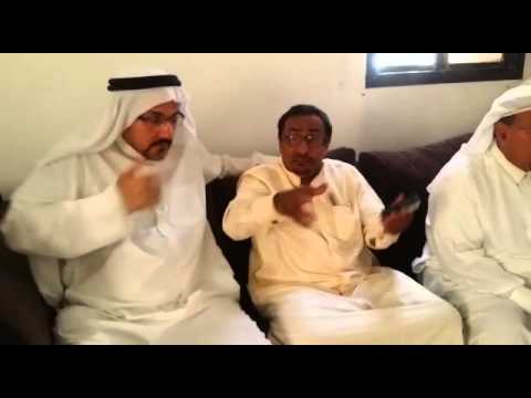 شاهد سعودي يتلقى نبأ استشهاد ابنه في تفجير الدمام