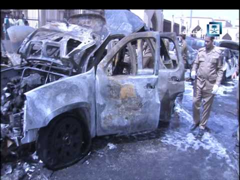 شاهد فيديو محاولة تفجير مسجد العنود في الدمام