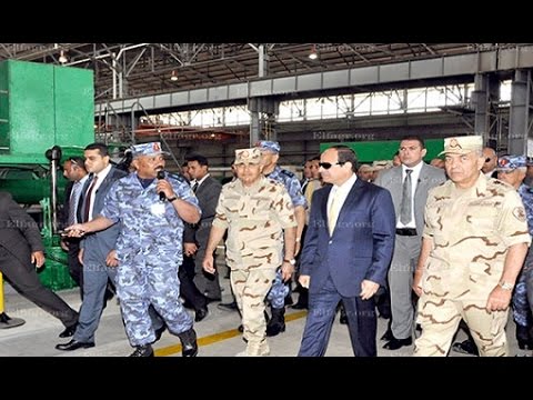 بالفيديو السيسي يشهد افتتاح أعمال تطوير ترسانة الإسكندرية