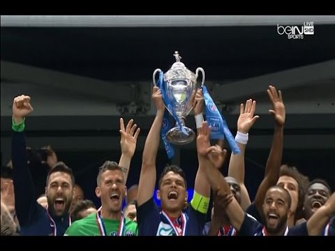 شاهد تتويج باريس سان جيرمان بلقب كاس فرنسا