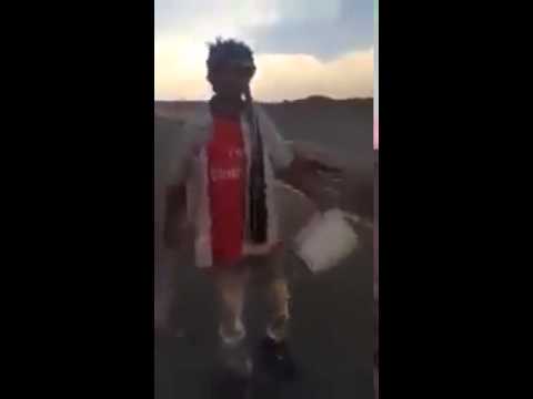 شاهد رد فعل عامل يمني في السعودية في مواقع التواصل