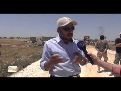 شاهد مبادرةٌ محلية لإصلاحِ الطرق في ريفِ حلبَ الشمالي