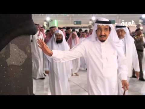 بالفيديو الملك سلمان في زيارة إلى الحرم المكي