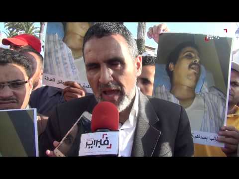 بالفيديو ملثمون يعتدون على ناشط جماعة العدل والإحسان