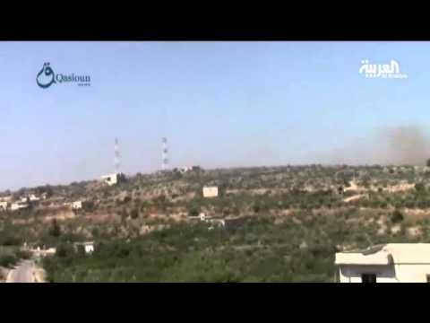 بالفيديو ألغام بحرية تسقط على ريف مدينة إدلب