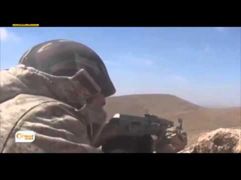 بالفيديو حزب الله في جرود بلدة عرسال والفتح يستمر في استهدافه