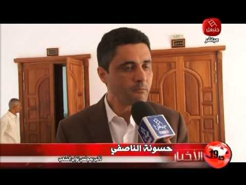 فيديو عدد من المحتجين يقطعون السكة الحديد في قابس