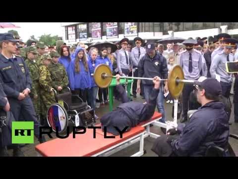 بالفيديو مدينة فورونيغ الروسية تحتفل بمهرجان الرياضة