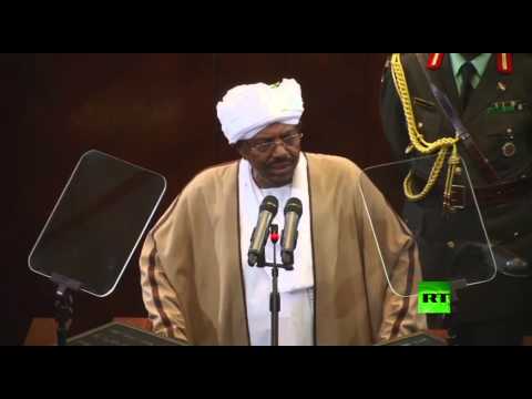 شاهد مراسم تنصيب عمر حسن البشير لولاية رئاسية جديدة