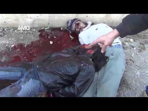 بالفيديو تنظيم داعش المتطرف يعدم خمسة مدنيين