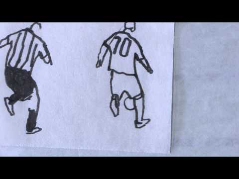 شاهد هدف ميسي الخارق أمام أتليتيك بلباو في رسم كارتوني