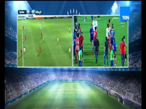 شاهد فرحة مدحت شلبي بفوز الأهلي على الأفريقي