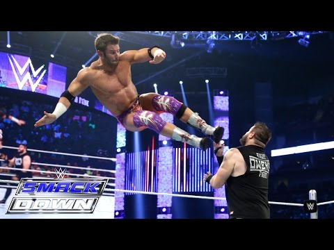 شاهد المصارع السمين أوينز يهزم زاك رايدر بسهولة