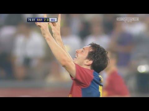 فيديو حكاية ميسي في 3 نهائيات لدوري الأبطال