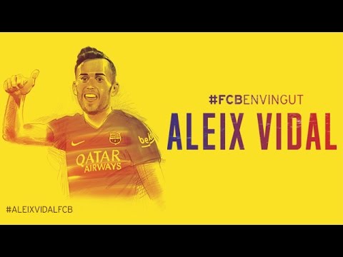 شاهد مسيرة أليكس فيدال لاعب برشلونة الجديد