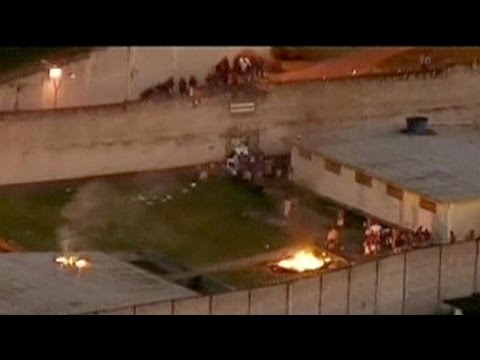 شاهد بالفيديو انتهاء عملية احتجاز مسؤولي سجن برازيلي