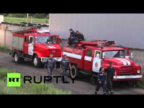 بالفيديو رئيس هيئة الطوارئ الأوكرانية يعلن أن النيران لا تزال مشتعلة في 6 خزانات