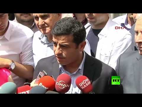 بالفيديو حزب الشعوب الديمقراطي يجدد رفضه الائتلاف مع الحزب الحاكم في تركيا