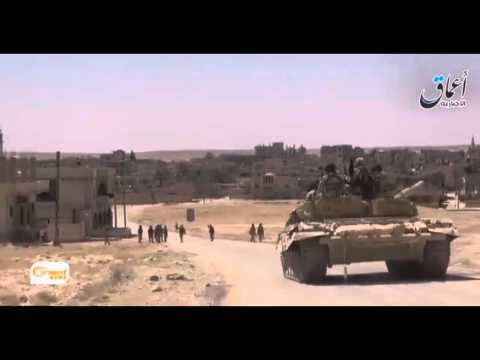 بالفيديو تنظيم داعش يتقدم في منطقة حسياء الصناعية