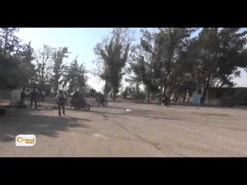 شاهد لقاء مع قادة الجيش الحر داخل اللواء 52