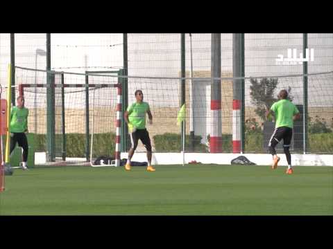 بالفيديو معالم التشكيلة الأساسية لـالخضر تتضح معالمها