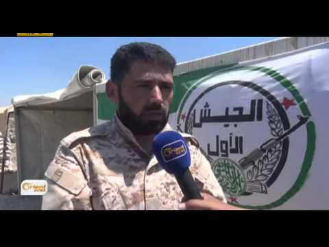 شاهد الجيش الأول ينشر حواجزه لحماية المدنيين