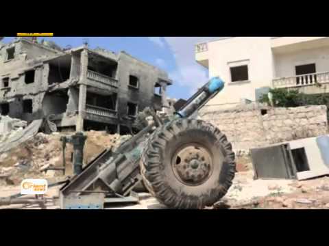 الثوار يستهدفون مبنى قيادة القوات الحكومية