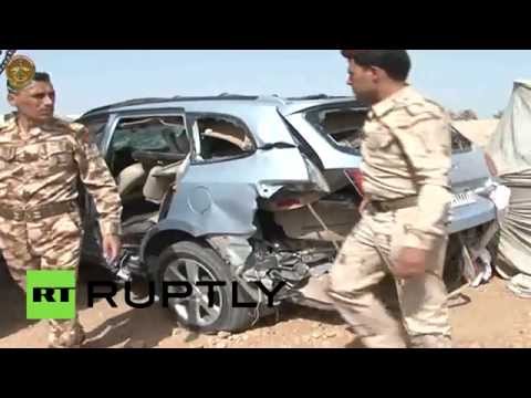 بالفيديو مقتل 11 عراقيا في 4 هجمات انتحارية شمال بغداد