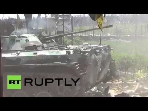 بالفيديو القوات الأوكرانية تخرق الهدنة 100 مرة خلال يوم