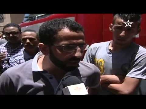 شاهد اندلاع حريق في مستودع يسفر عن ثلاثة قتلى