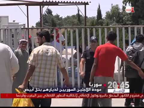 بالفيديو عودة اللاجئين السوريين إلى ديارهم في تل أبيض