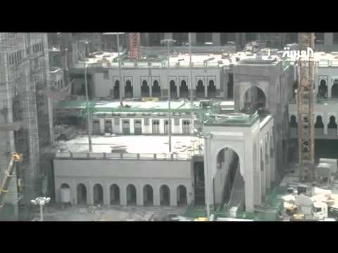 شاهد بالفيديو تفاصيل دقيقة عن مشروع توسعة الحرمين