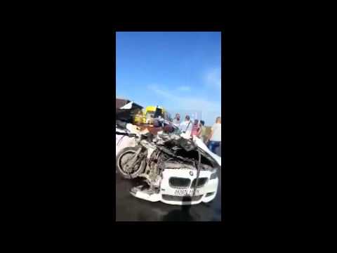 شاهد حادث مروع في برج بعريريج