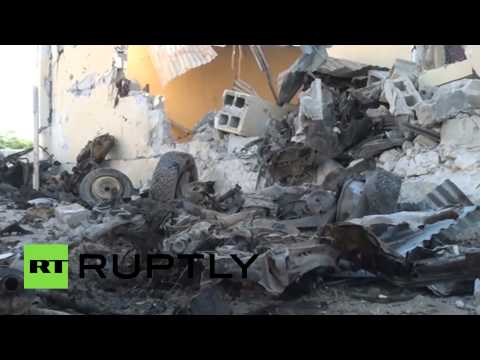 بالفيديو مقتل عنصر أمن صومالي وتصفية 4 متشددين